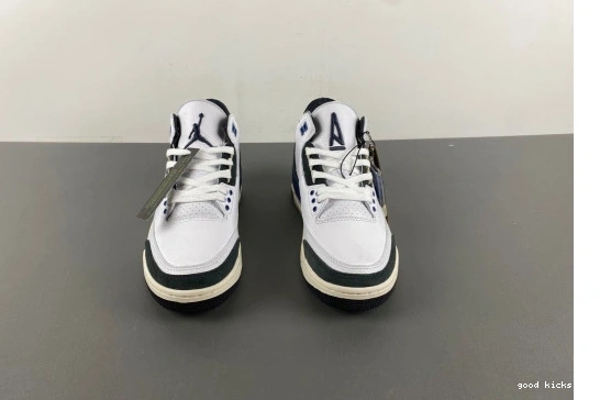 3 Maniére Jordan HV8571-100 HV8571-100 Retro   “Diffused SP Blue”  A OG Ma 0506